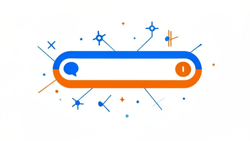 Search bar becoming an AI conversation