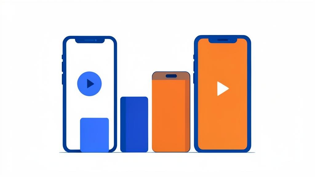Short-form video driving discovery